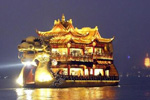 西湖游船夜游惊艳回归