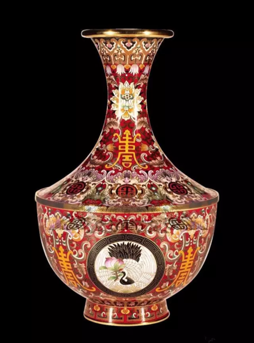 985  中国　景泰藍　七宝　琺瑯　香合1   花瓶1 七宝 中国 景泰藍 けち 琺瑯 985 香合1