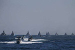 中伊海军在霍尔木兹海峡联合军演 保障和维护印度洋水域安全