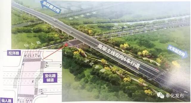宝化路直通奉化火车站 明年开工 双向8车道