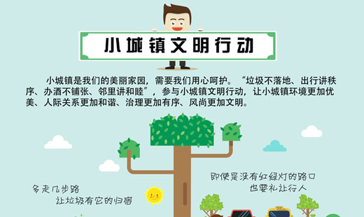 小城镇文明行动