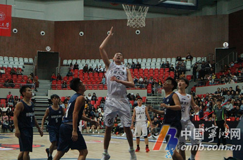 宁波大学与香港中文大学篮球交流赛打响