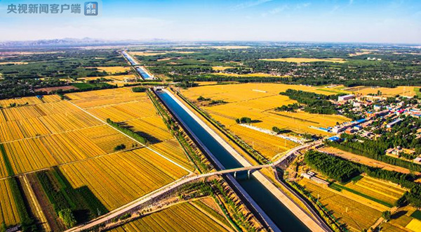 南水北调东线中线累计输水135亿立方米 等于9