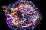 “超新星遗迹”图：看红黄蓝波 探生命起源