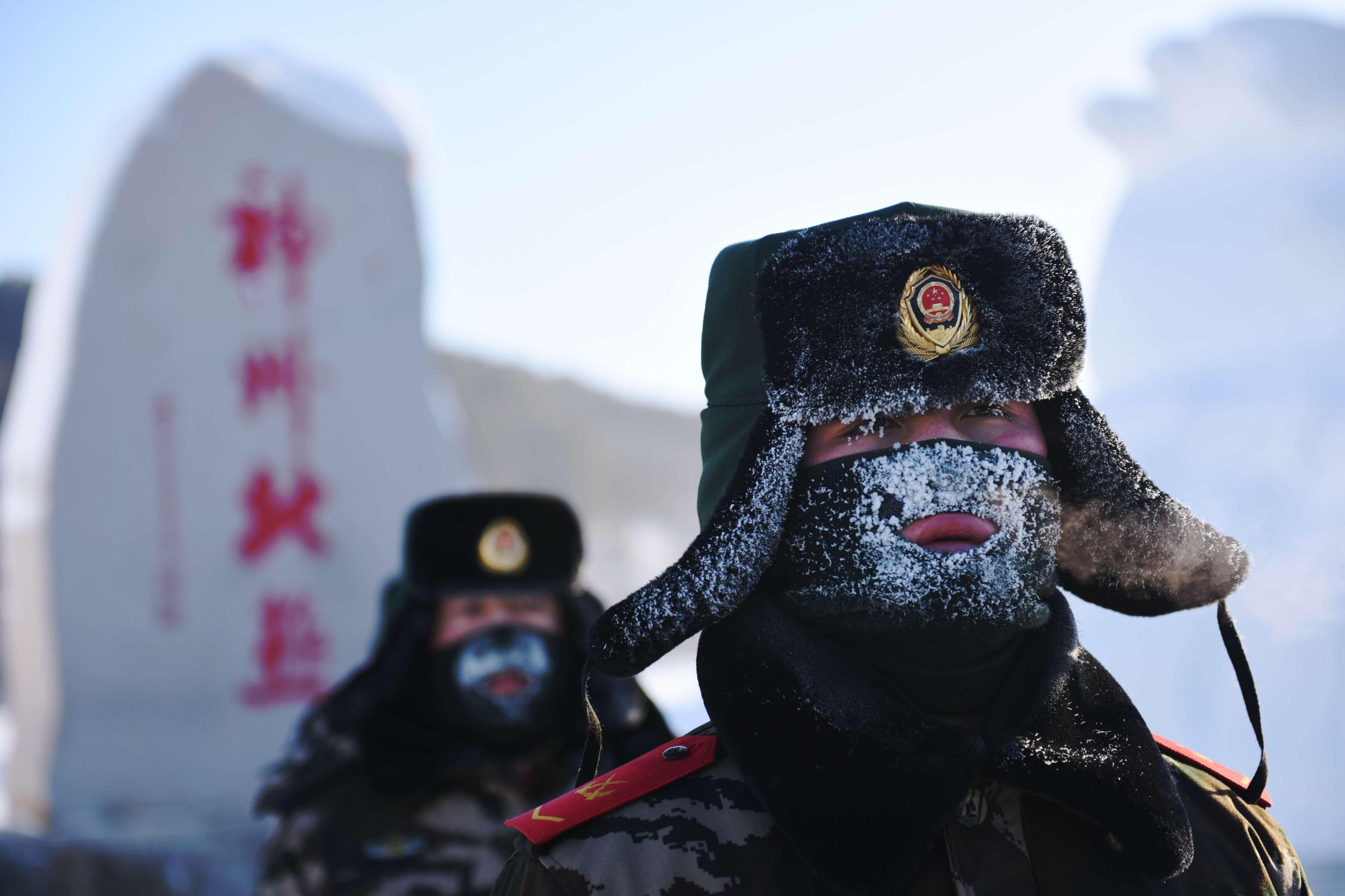 45"冰花战士"依然坚守边境线-鄞州新闻网-中国宁波网