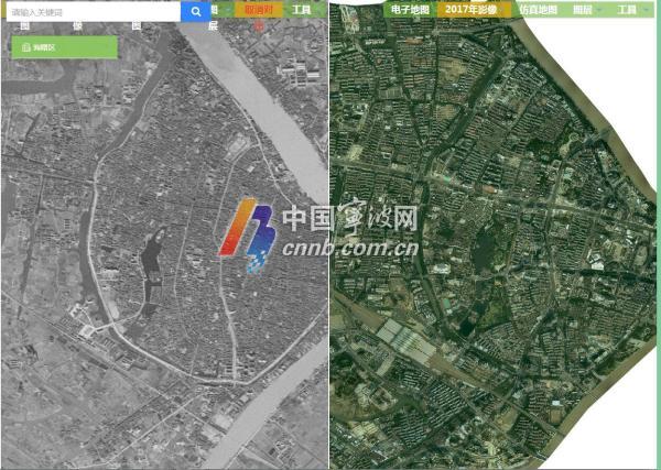 国家级智慧地图宁波上线 可看60年代的历史