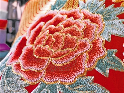 《延禧攻略》网络热播 刺绣服饰甬城热卖