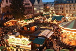 德国法兰克福圣诞市场开张迎客