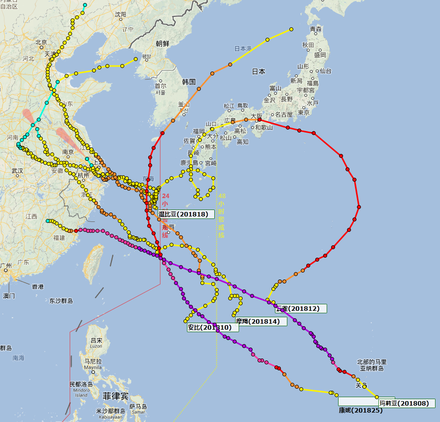 台风温比亚和山竹被除名了 其中一个曾影响