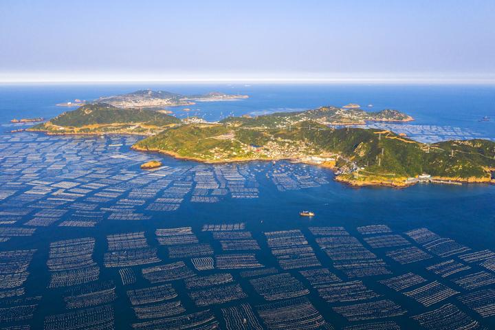 舟山枸杞贻贝养殖基地 最壮观的海上牧场