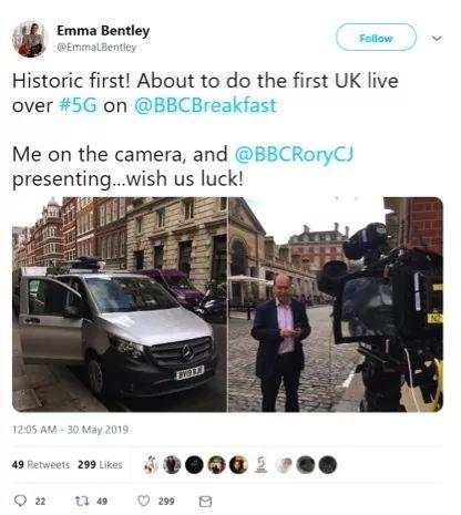 BBC记者亢奋了：全靠华为 英国在这方面已领先中国