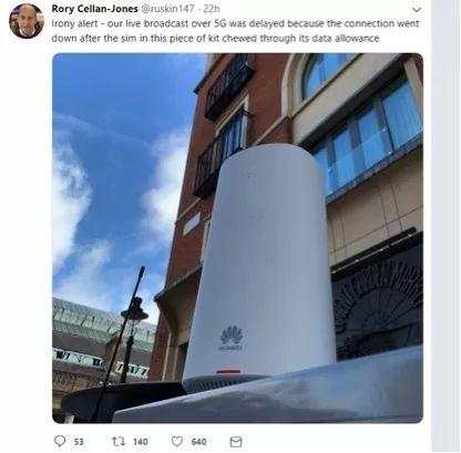 BBC记者亢奋了：全靠华为 英国在这方面已领先中国