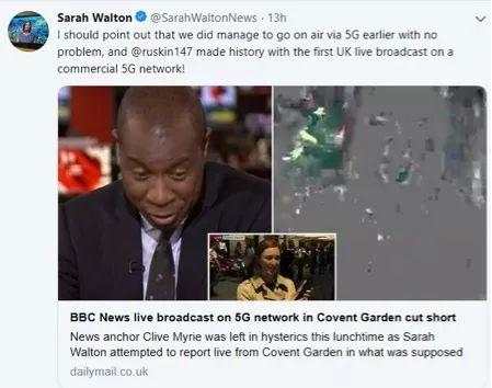 BBC记者亢奋了：全靠华为 英国在这方面已领先中国