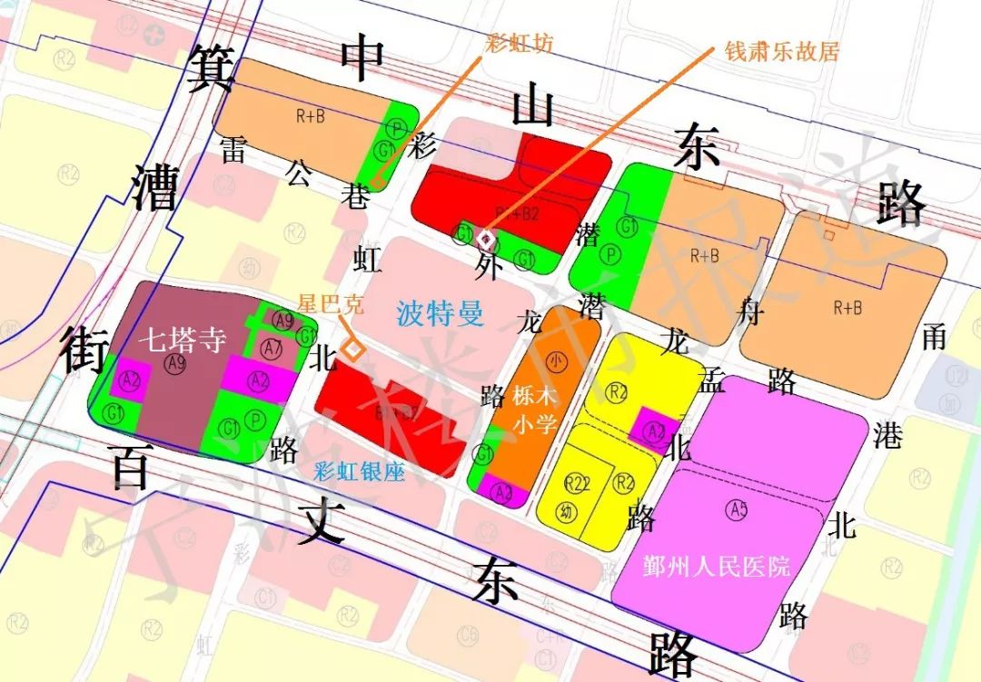 宁波35个中心地块规划调整 涉及七塔寺、波特曼