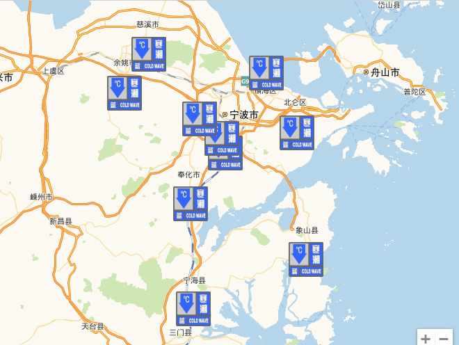 今天的最高气温可达19℃上下