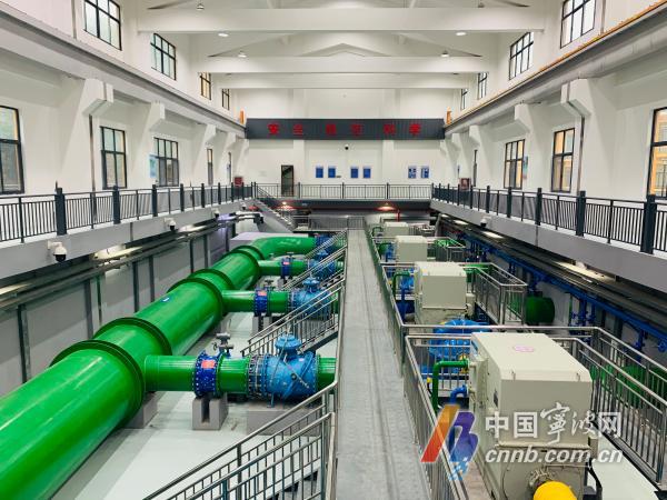 溪下水库的优质原水将通过溪下加压泵站被输送至水厂,送到千家万户.jpg