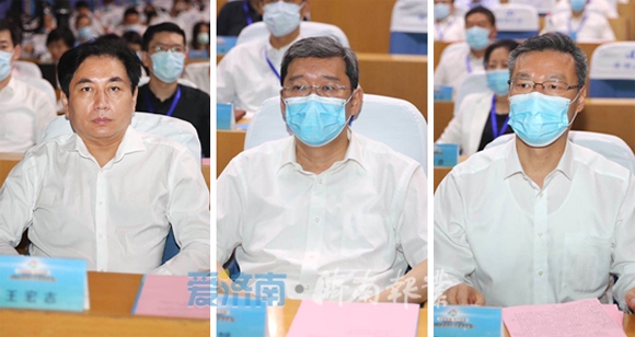 2020首届济南电商直播节暨济南地产品展示交易会启动 孙立成出席并巡馆