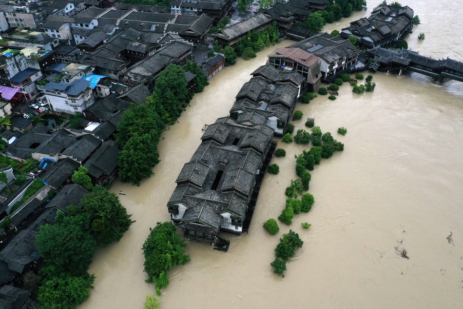 洪水 中国