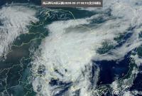 台风“巴威”在中朝交界附近登陆 最大风力12级