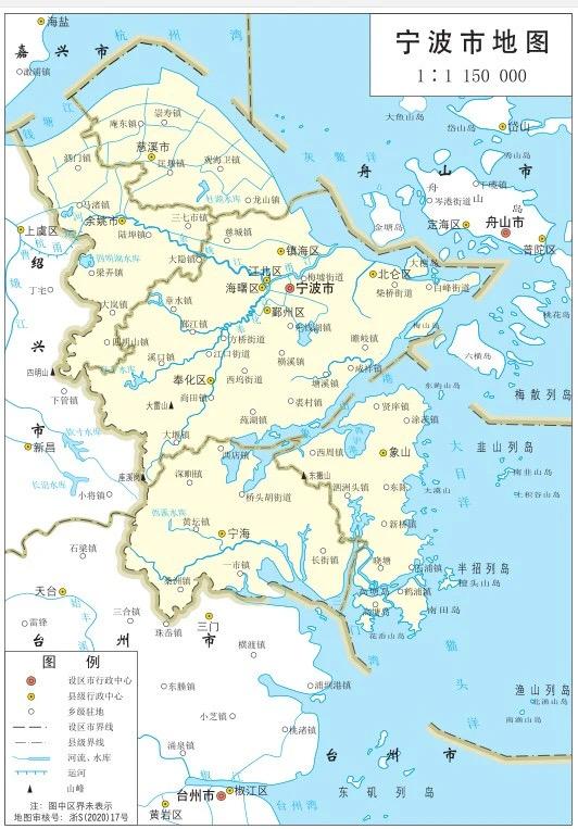 浙江省自然资源厅发布了2020年浙江省标准地图,标准地图服务系统也新
