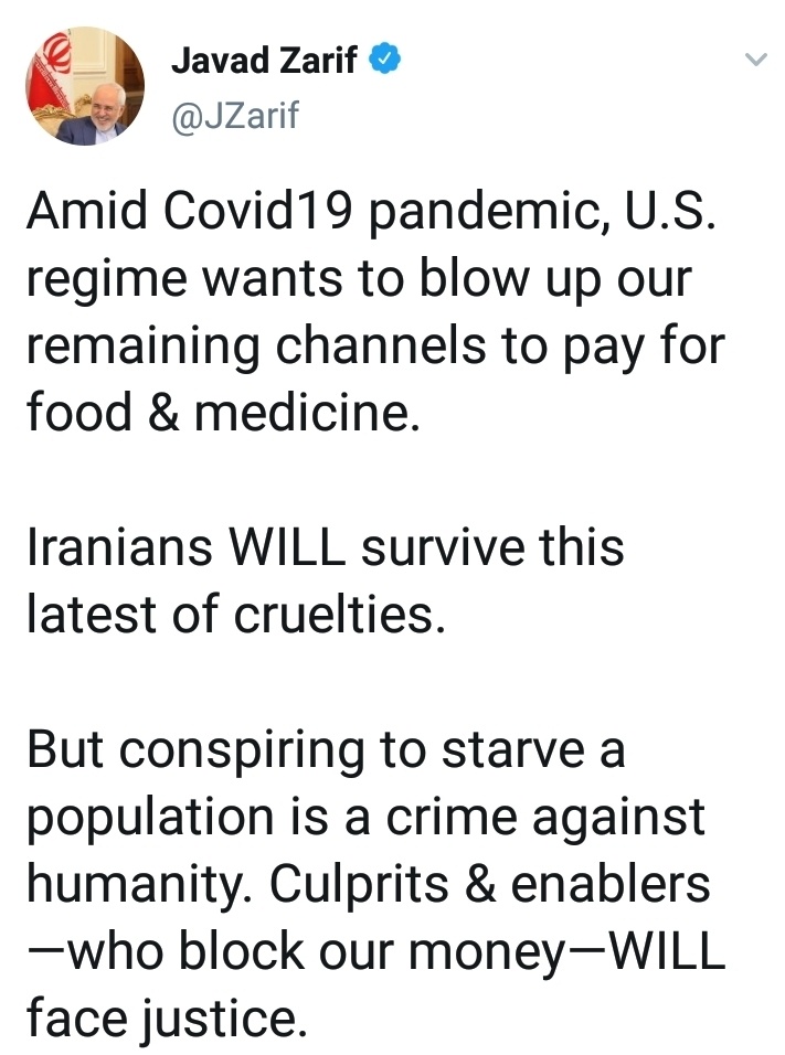 美国制裁伊朗18家银行 伊朗外长发文谴责 新闻中心 中国宁波网