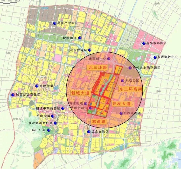 新城河区块被视作慈溪新的城市核心