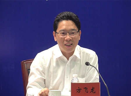 鄞州区委常委,宣传部部长方飞龙发布新闻