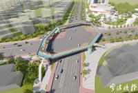 宁波将新建一座人行天桥 就在这个路口