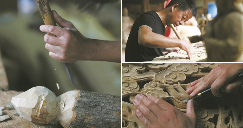 大隐木雕 源自河姆渡文化的非遗技艺