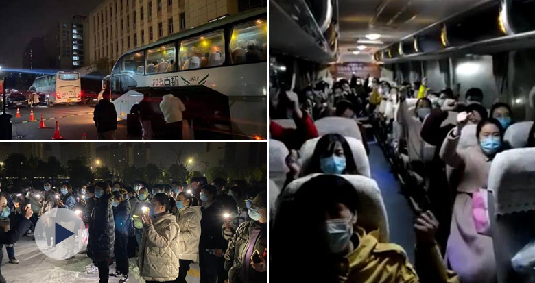 星夜支援!宁波医护人员驰援镇海开展核酸采样