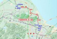 宁波至慈溪市域铁路线路示意图披露