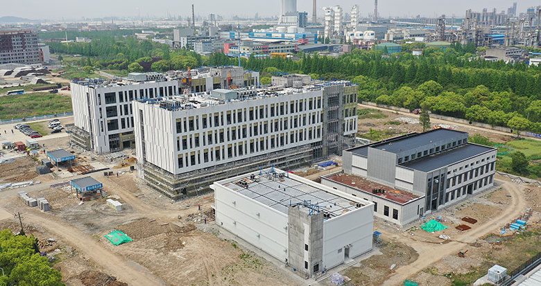 中石化宁波新材料研究院项目进入冲刺阶段 预计6月完工