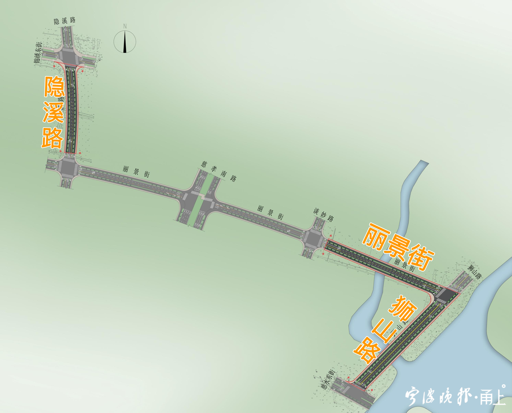 宁波对这些道路建设工程规划设计方案作批前公示 具体建设内容来了