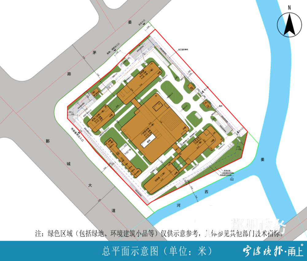 用地面积约38002平方米 鄞州区这家医院用地规划方案批前公示