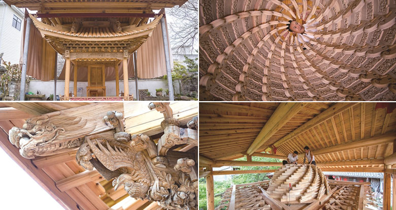 用9000余个木构件“克隆”一座古戏台
