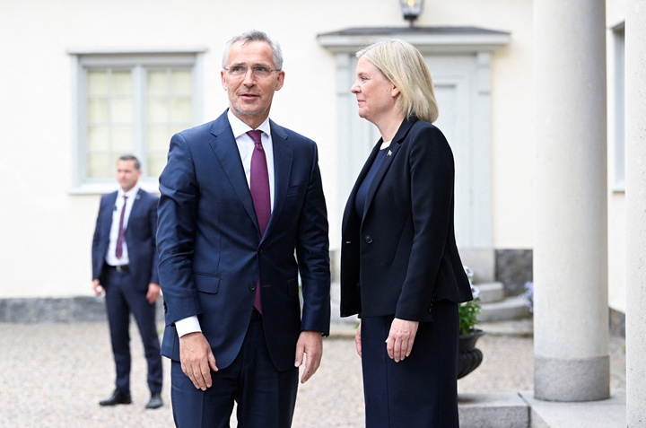 北约秘书长：瑞典和芬兰“入约”谈判取得进展