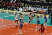 中国女排3:1逆转塞尔维亚队 结束奥运资格赛