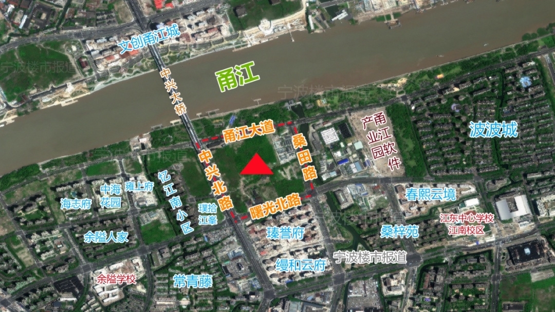 宁波主城区这个滨江地块发动概念性城市规划研讨