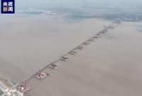 连接上海江苏 又一世界级大桥在建 先睹为快