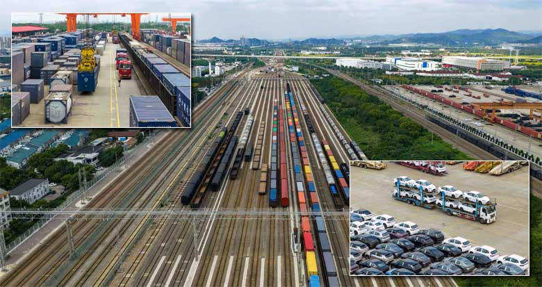 宁波火车货运北站多式联运量质齐升