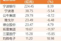 最高暴增25倍!32家宁波A股前三季度盈利超去年全年