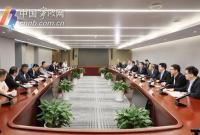 汤飞帆与上汽集团总裁贾健旭座谈交流