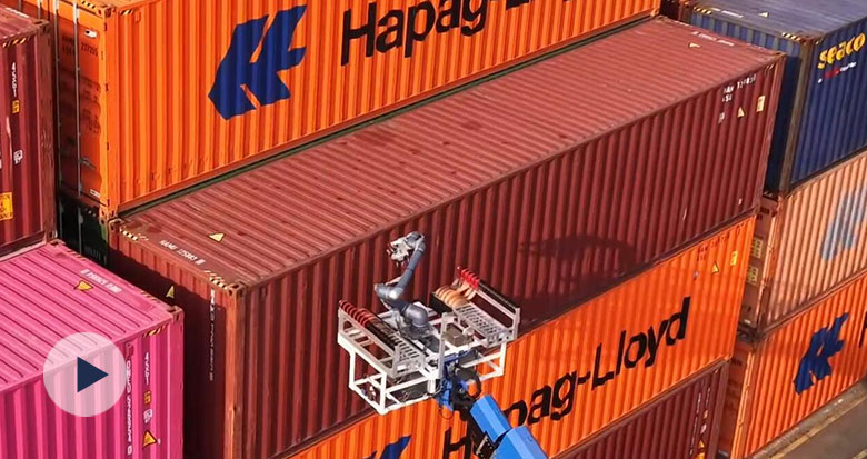 机器狗巡检、绑扎机器人…揭秘宁波舟山港未来图景