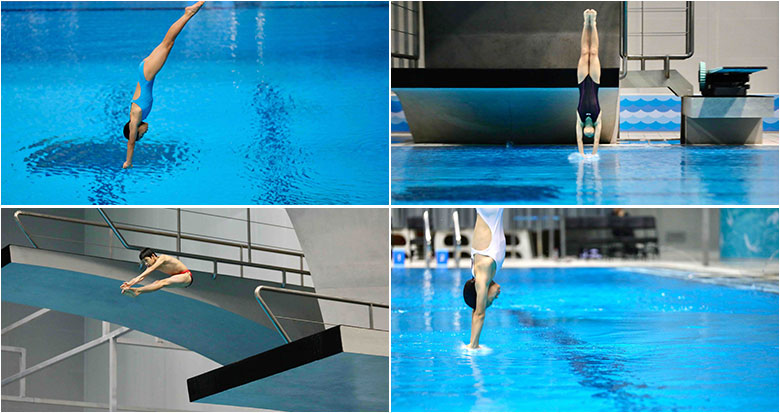 泳池竞跃