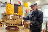 宁波八旬老翁的“掌上渔船”