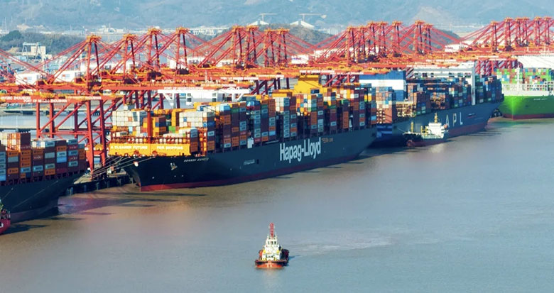 宁波舟山港一季度集装箱、货物吞吐量双双创同期历史新高