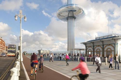 伦敦现高空垂直缆车 设有360度全景玻璃-布莱