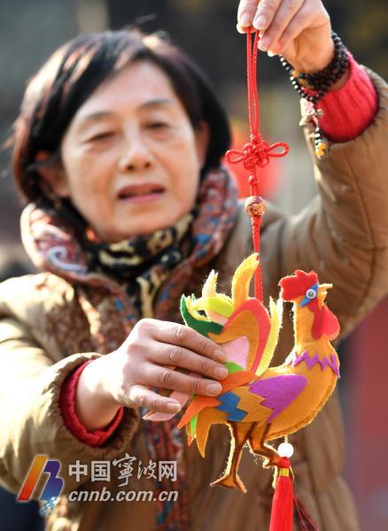 慈城古县城城隍庙满堂都是鸡鸡鸡